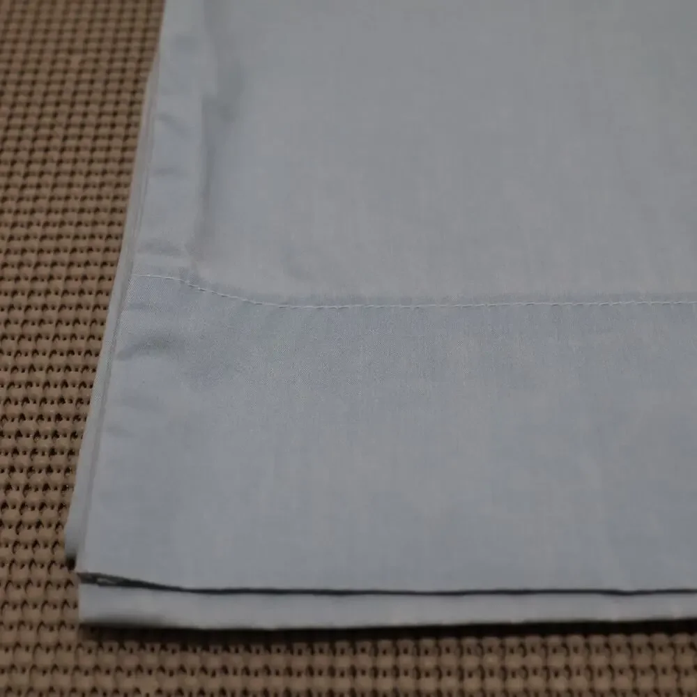 Louisville Bedding King Pillowcase 50/50 Cotton Polyester Blue Made USA
